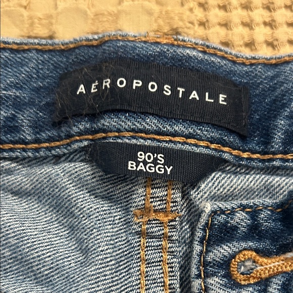 Aeropostale Denim - Aeropostale Ripped Blue 90’s Baggy Jeans Approx. 29" inseam